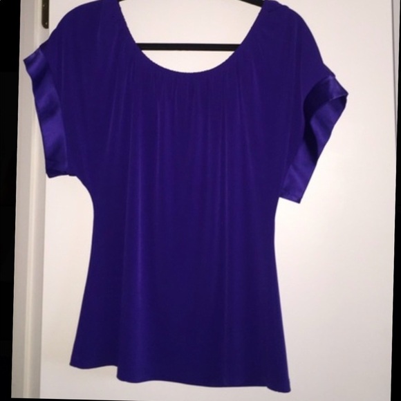 Express Violet Purple Blouse - Picture 4 of 4